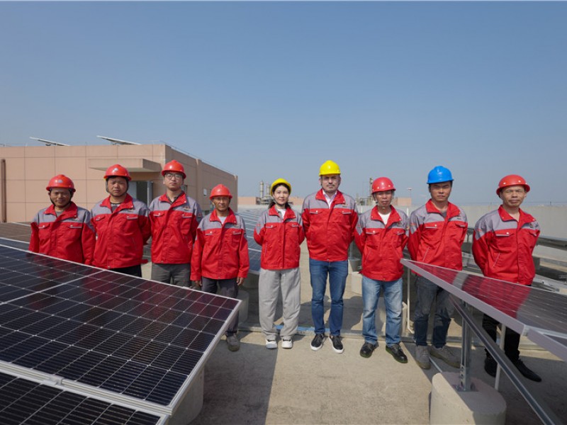 金諾能源 施工現場